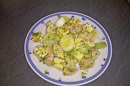 K&auml;se - Wurst - Lauch - Salat