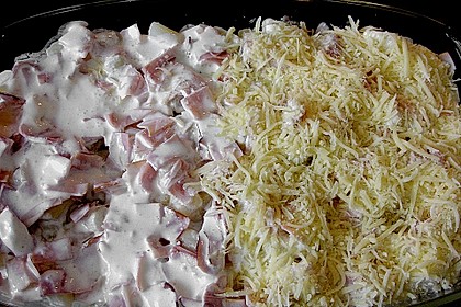 Kartoffelauflauf mit Spargel 3