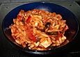 Griechische Feta - Oliven - Pfanne