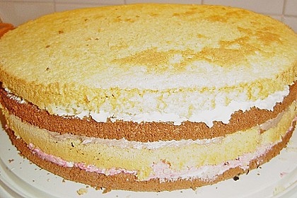 Alte schlesische Pudding - Buttercreme - Torte 2