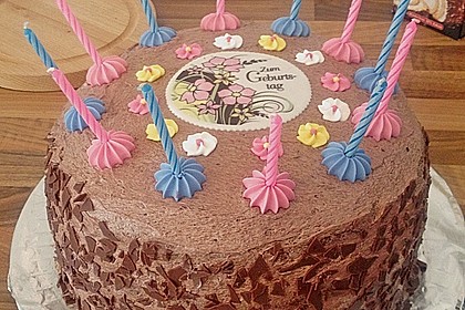 Alte schlesische Pudding - Buttercreme - Torte 9