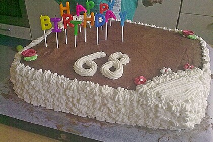 Alte schlesische Pudding - Buttercreme - Torte 10
