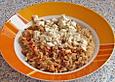 Hack - Reis - Pfanne