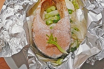 Lachs ged&auml;mpft