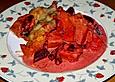 Svenjas Rote Bete-S&uuml;&szlig;kartoffel Gratin mit Ingwer