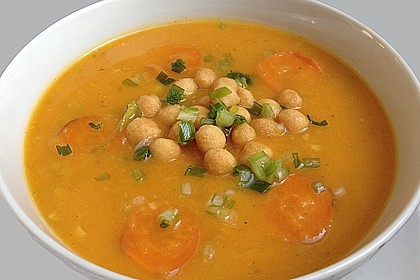 S&uuml;&szlig;kartoffel - Karotten - Ingwersuppe 1