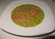 Feine Salatsuppe mit R&auml;ucherlachs
