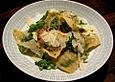 Ravioli selbstgemacht - mit Schinken - Spinat - Parmesan - F&uuml;llung