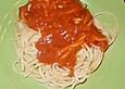 Schnelle, einfache Tomatenso&szlig;e zu Spaghetti