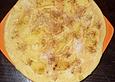 Cr&ecirc;pes mit Apfelscheiben