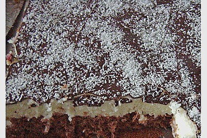 Schoko - Grieß - Sahne - Kokos - Kuchen 14