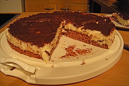 Schoko - Grieß - Sahne - Kokos - Kuchen 11