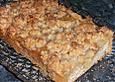 Apfelkuchen mit Marzipanstreusel
