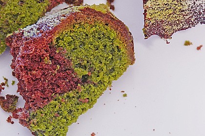 Marmorierter Matcha-Tee - Schokoladenkuchen 5