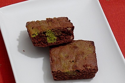 Marmorierter Matcha-Tee - Schokoladenkuchen 9