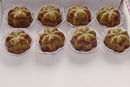 Marmorierter Matcha-Tee - Schokoladenkuchen 4