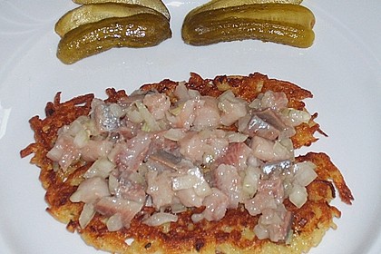 Riefkoken mit Matjes-Salat 2