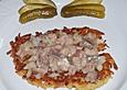 Riefkoken mit Matjes - Salat
