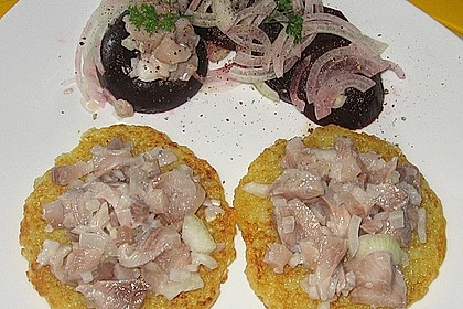 Riefkoken mit Matjes-Salat 3