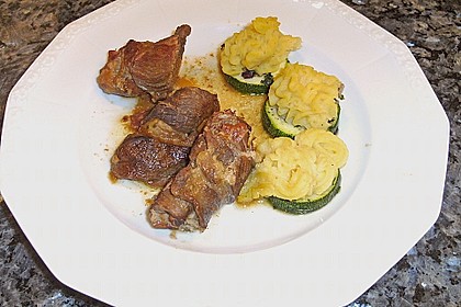 Zucchinitaler mit Kartoffel - Schalotten - Haube 3