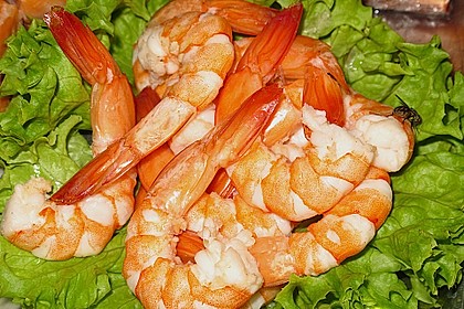 Gambas cocidos y alioli Gambas cocidos y alioli