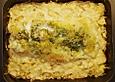 Rotbarschfilet auf Kartoffel - Lauch - Gratin