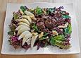 Bunter Salat mit N&uuml;ssen und Gefl&uuml;gelleber