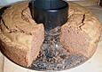 Sandkuchen mit Nougatcreme
