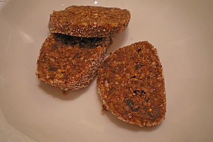 Weihnachtssalami - s&uuml;&szlig;es f&uuml;r den Keksteller - ohne Backen