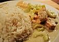 Gurken - Lachs - Pfanne