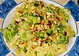 Tagliatelle mit Brokkoli in Wei&szlig;weinso&szlig;e