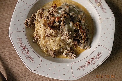 Kartoffel - Sauerkraut - Auflauf 3