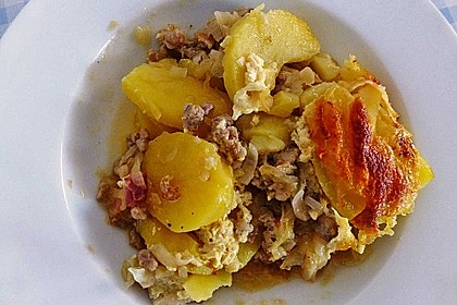 Kartoffel - Sauerkraut - Auflauf 1