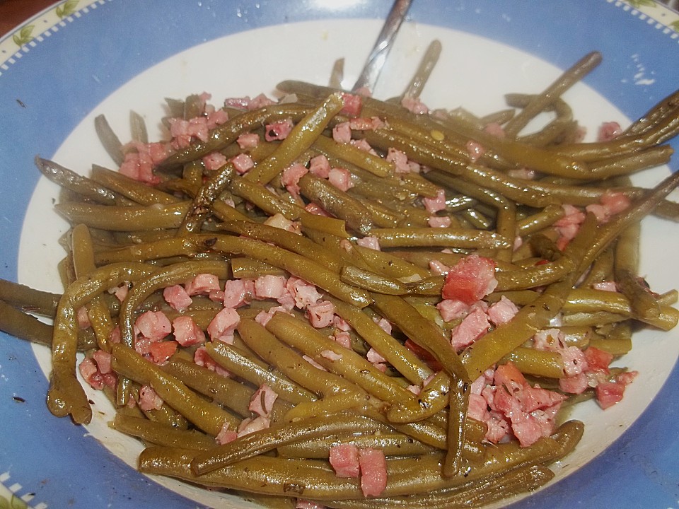 Grüne Bohnen mit Speck (Rezept mit Bild) von Maja72 | Chefkoch.de
