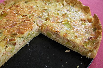 Lachs - Quiche