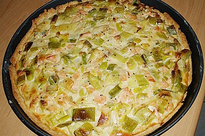 Lachs - Quiche 1