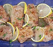 Kalbsschnitzel in Zitronensauce (Bild)