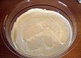 Sauerrahmcreme mit Himbeerp&uuml;ree
