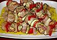 Puten - Grillspie&szlig;e mit Artischocken - Herzen