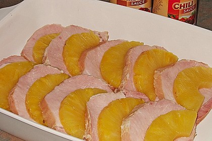 Ananas - Kasselerpfanne 1