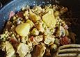 Indische Kartoffelpfanne