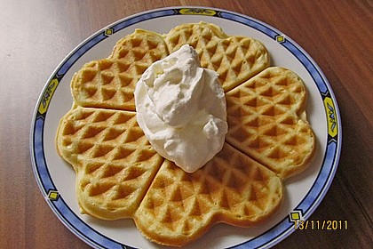 Vanille - Waffeln 6