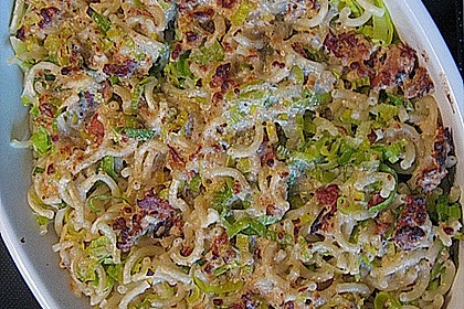 Lauchnudeln 2