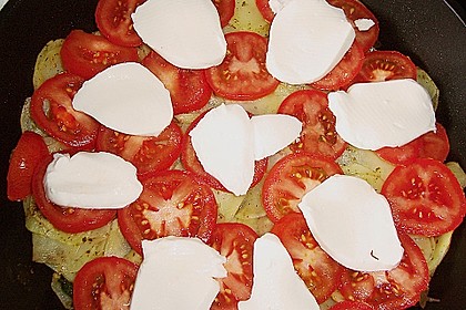 Kartoffelpfanne mit Mozzarella 13