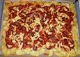 Schnelle Kartoffelpizza