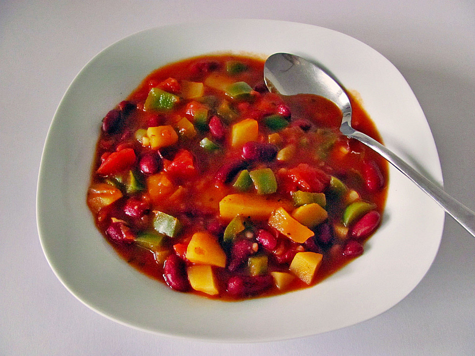Rote Bohnen - Suppe mit Paprika und Tomaten (Rezept mit Bild) | Chefkoch.de