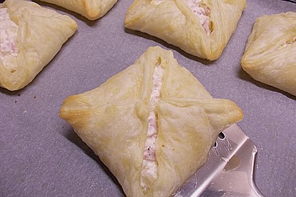 Blätterteigtaschen Hawaii 12