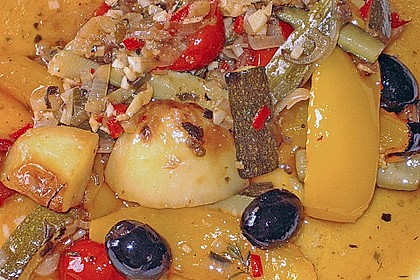 Ofengem&uuml;se, gegrillt
