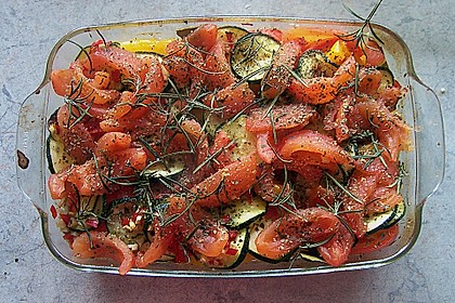 Ofengem&uuml;se, gegrillt 1