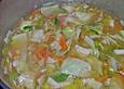 Fleischsuppe